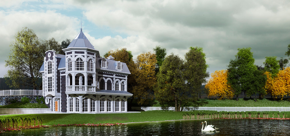 Частный дом в пригороде Владивостока общей площадью 600 кв.м.