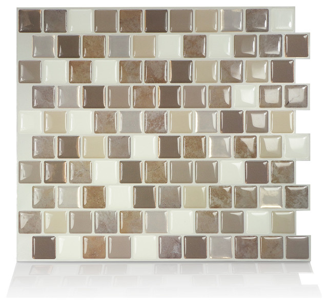 Brixia Pardo L And Stick 3d Gel O Wall Tiles Mosaik Brixia Pardo L And Stick 3d Gel O Wall Tiles Mosaik Contemporary Mosaic Tile By Smart