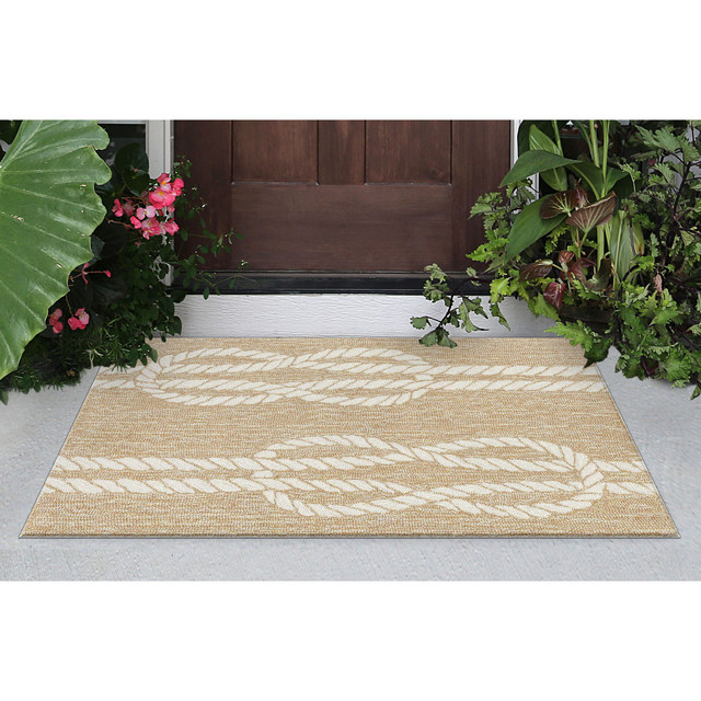 Liora Manne Capri Ropes Indoor/Outdoor Rug Beach Style Doormats