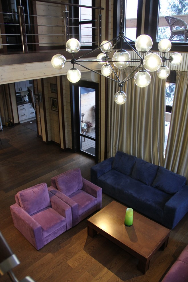 Загородный жилой дом из бруса Ленинградская область