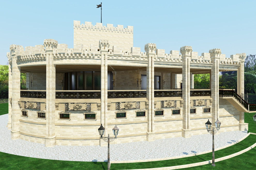 Фасад ресторанного дома Петровский (лихие 2009-10е)