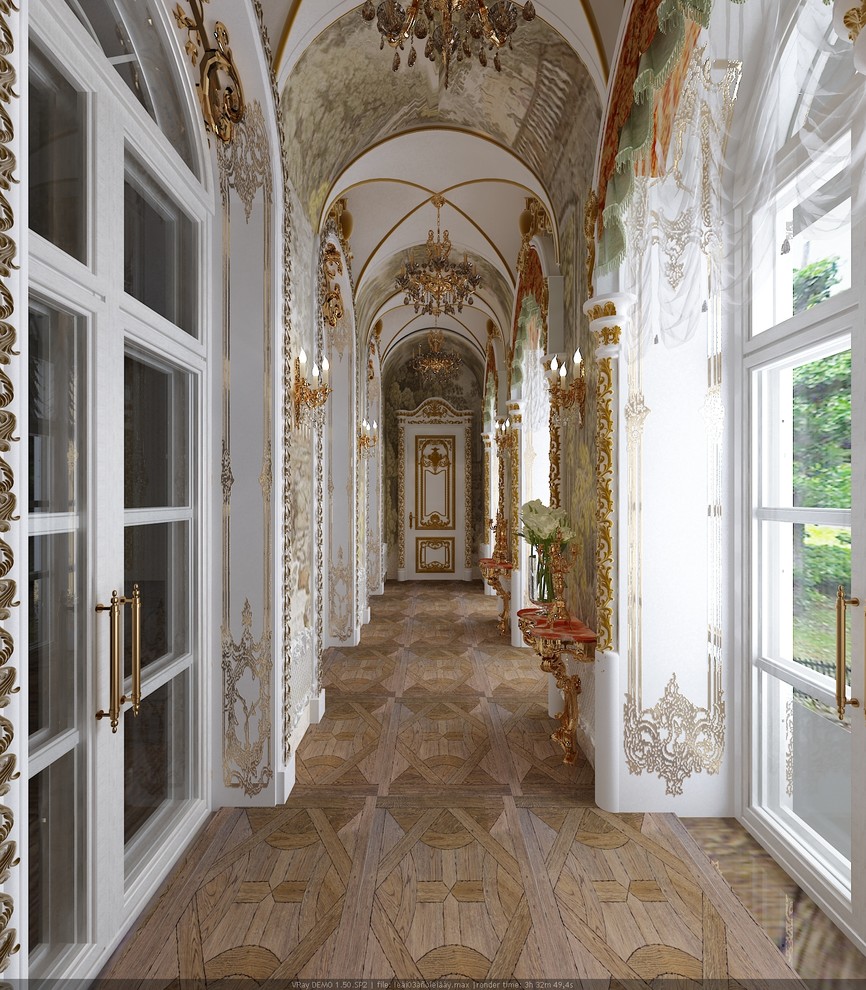 Интерьер усадьбы