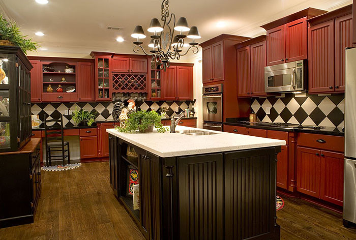 Inspiration for a traditional kitchen in Nashville.