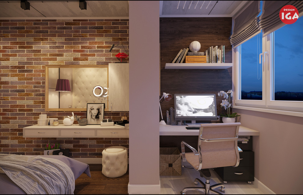 Лофт в 46 квадратах