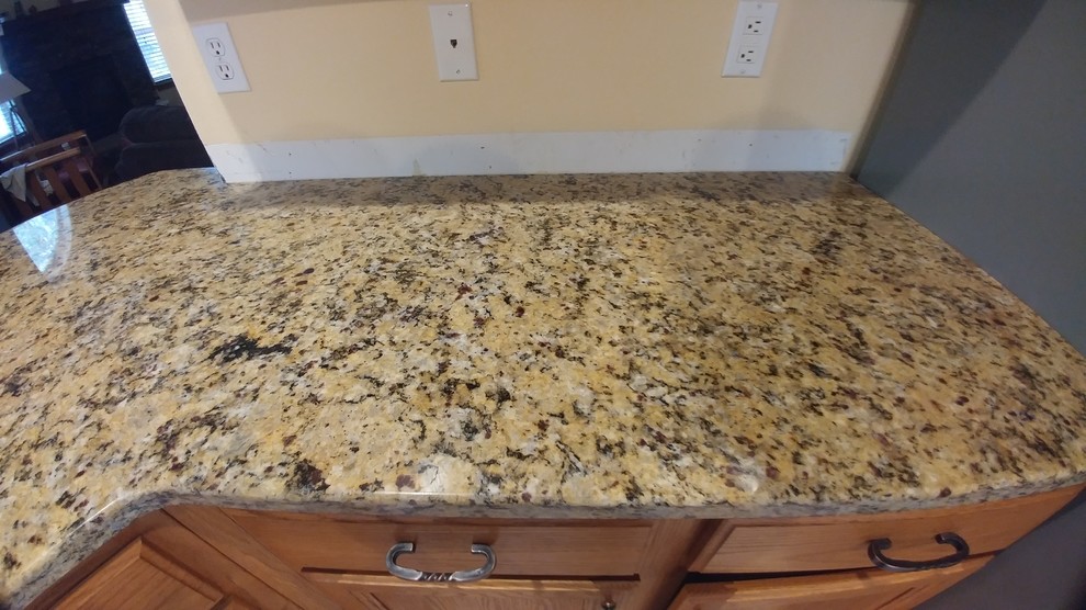 Giallo Napoli Granite Countertops Seattle By Tops Solid Surface