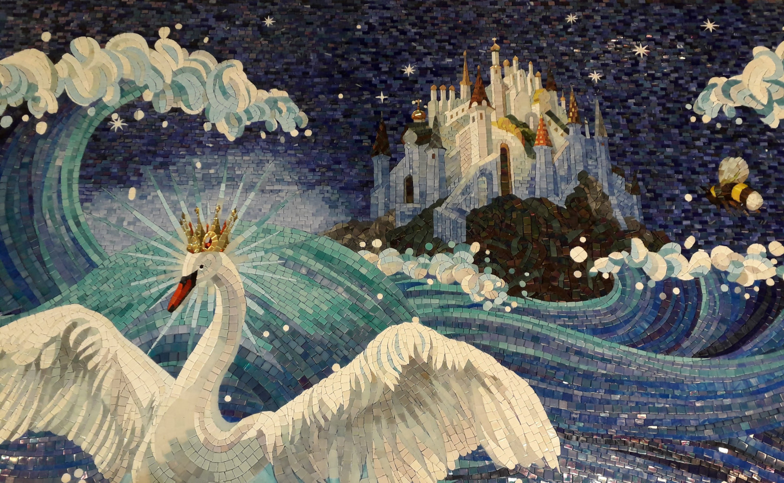 Бассейн по сказкам А.С. Пушкина.