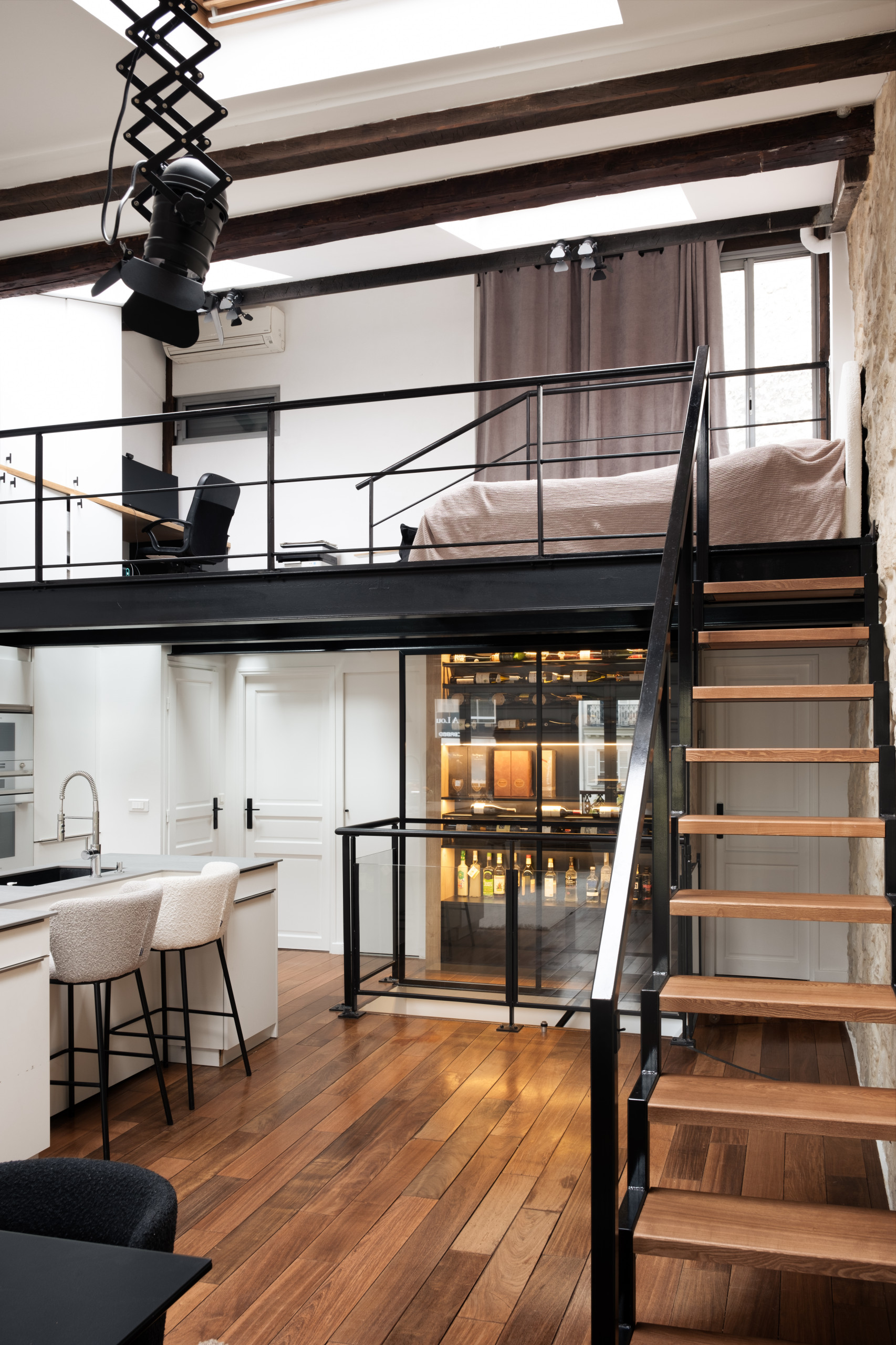 Ternes - Rénovation d'un loft en plein coeur de Paris