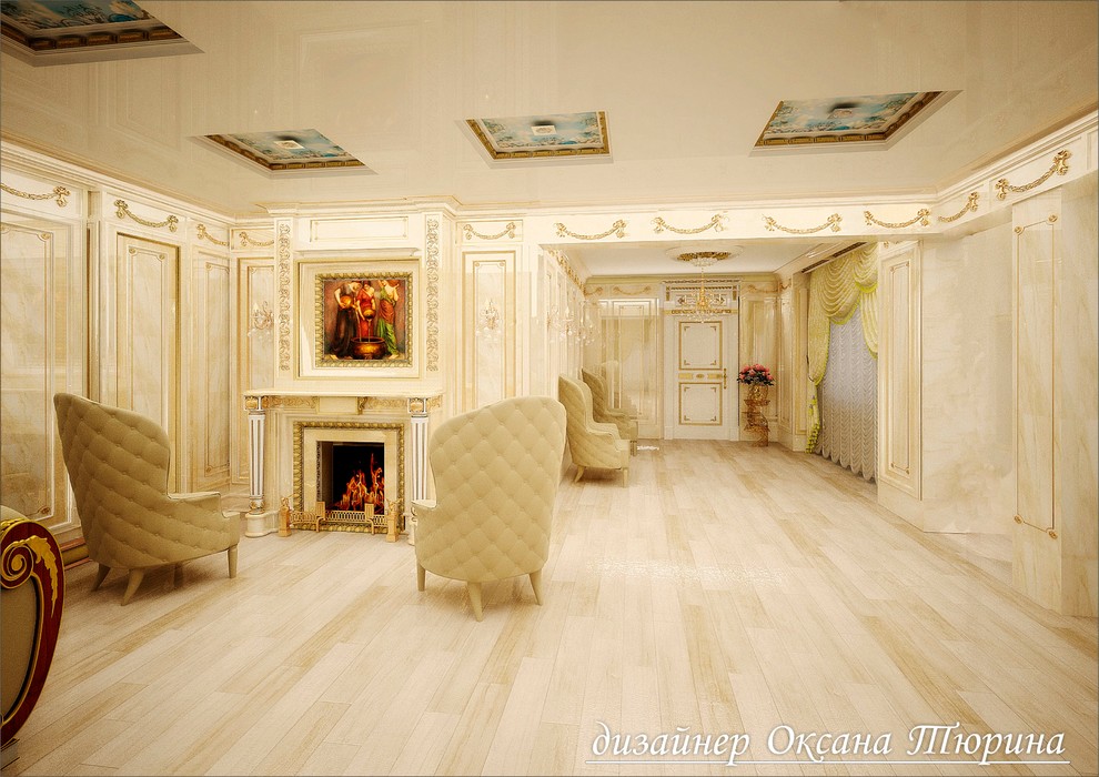 проект гостиной