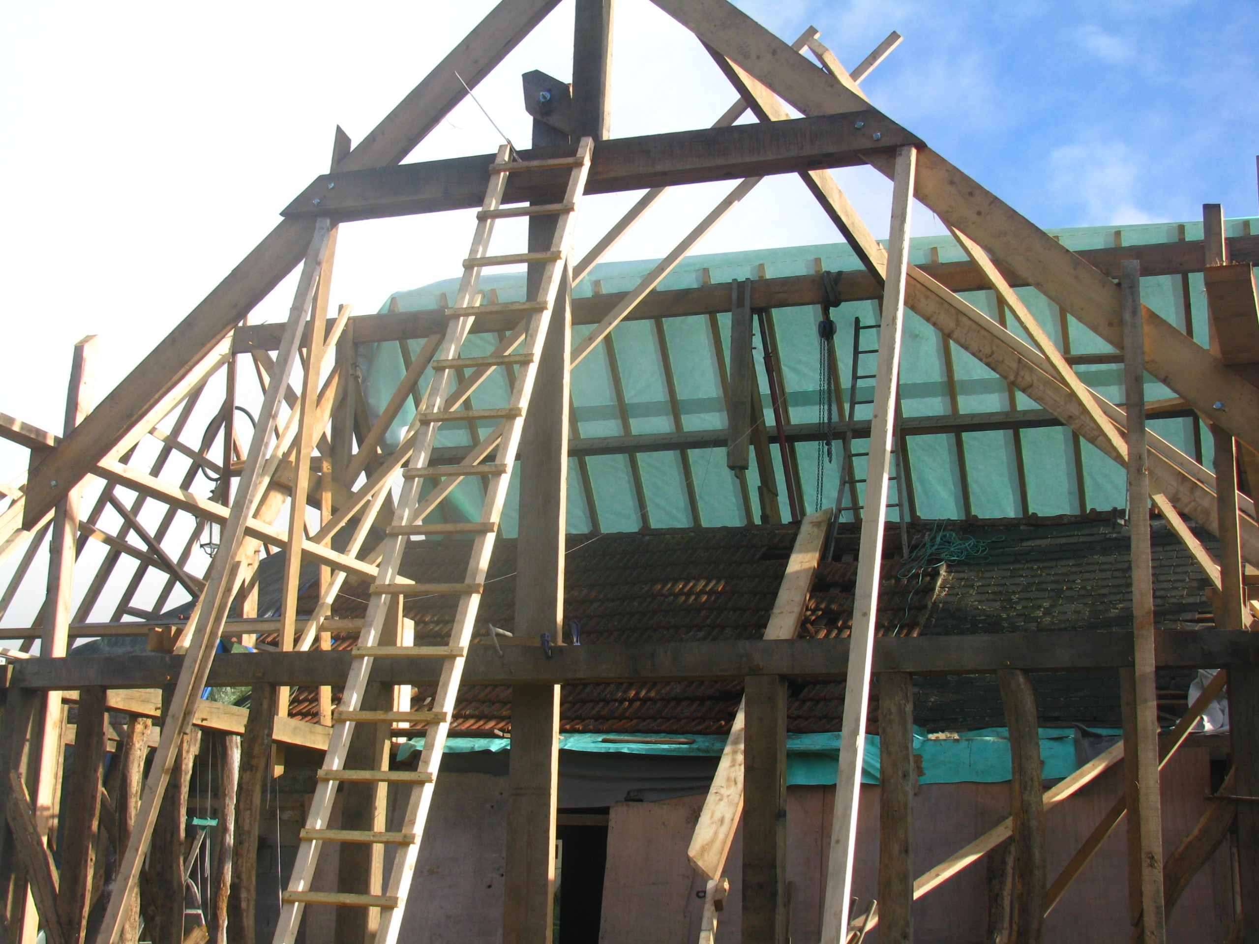 Agrandissement d'une maison