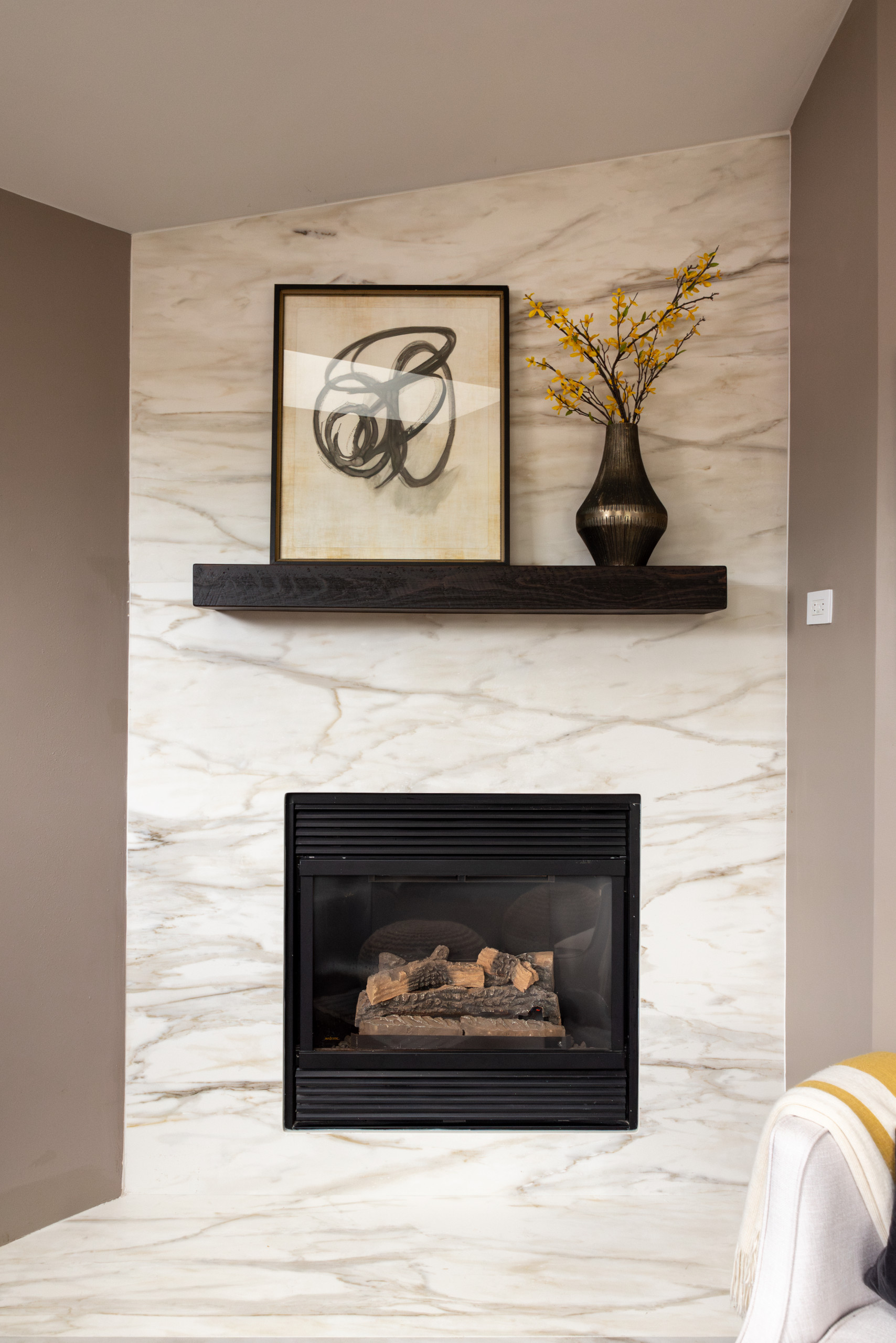 Park Ridge Porcelain Fireplace Surround