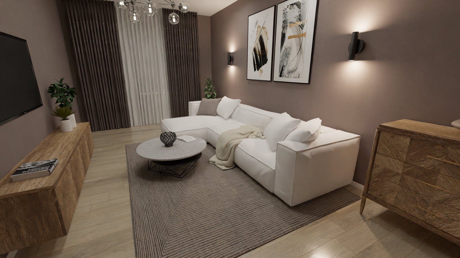 Двухкомнатная квартира