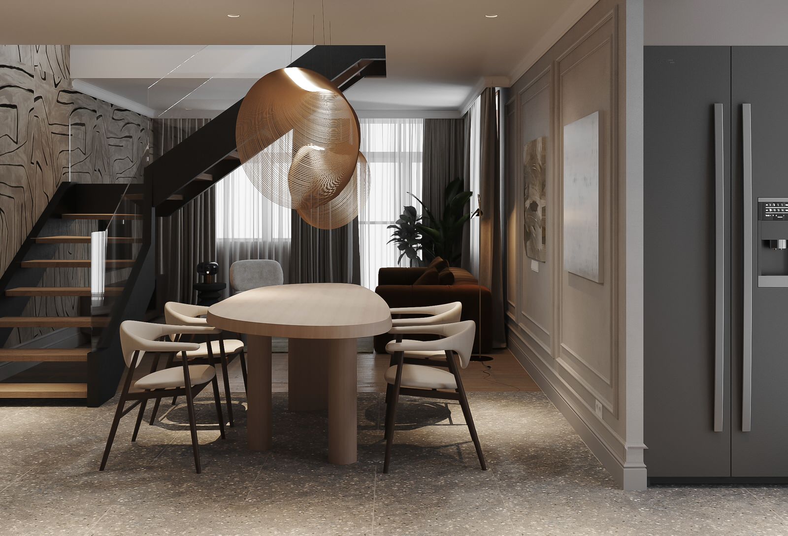 Newton_90 apartment in Russia