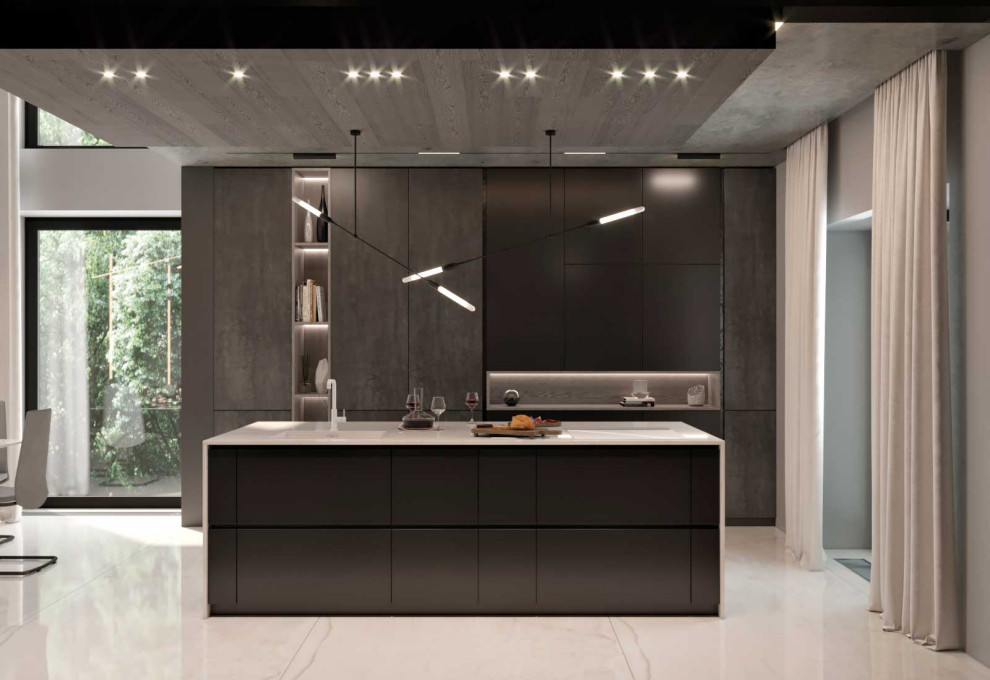 ИНТЕРЬЕР ДОМА В П. ЩАПОВСКОЕ, Г.МОСКВА