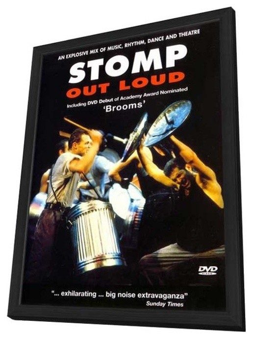 Stomp Out Loud 11 x 17 Movie Poster - UK Style A - in Deluxe Wood Frame