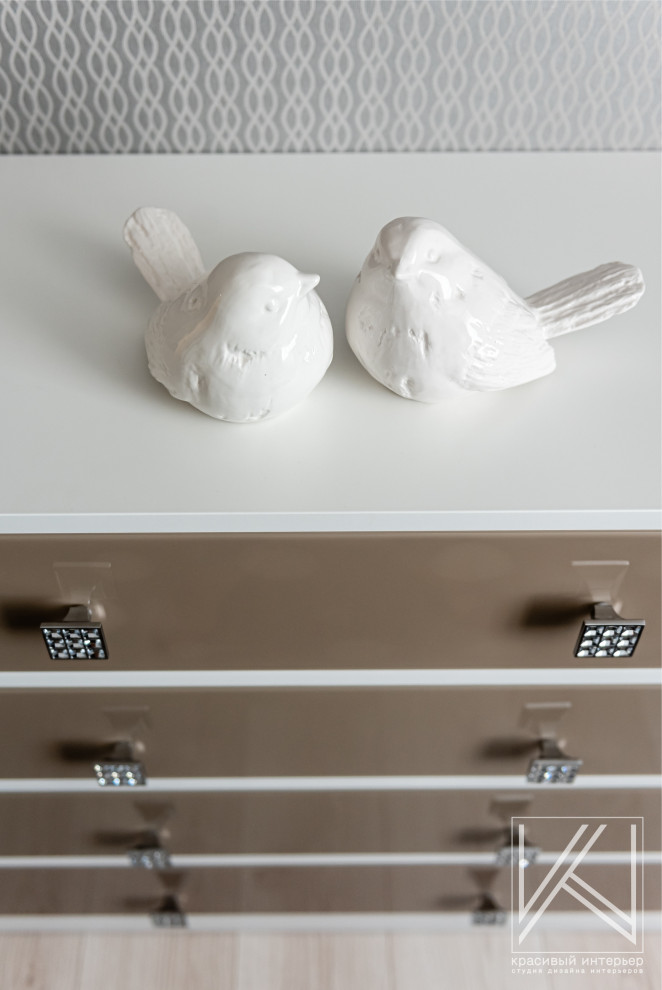 Реализованный интерьер четырехкомнатной квартиры