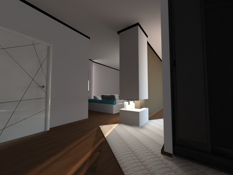 Квартира на Московской с камином