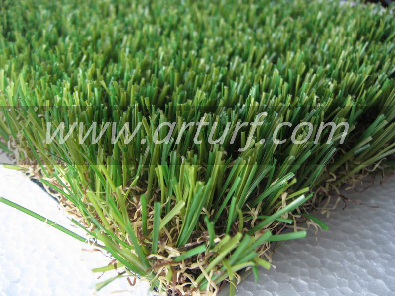 Multi-colour And U-shaped Yarns Artificial Grass