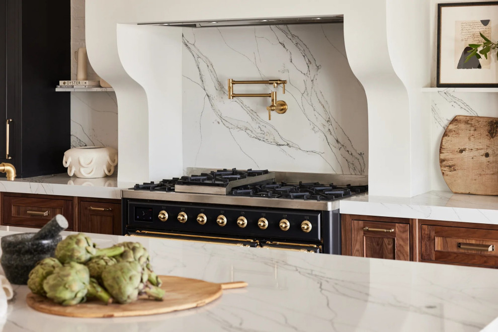 Inspiration for a transitional home design remodel in Phoenix