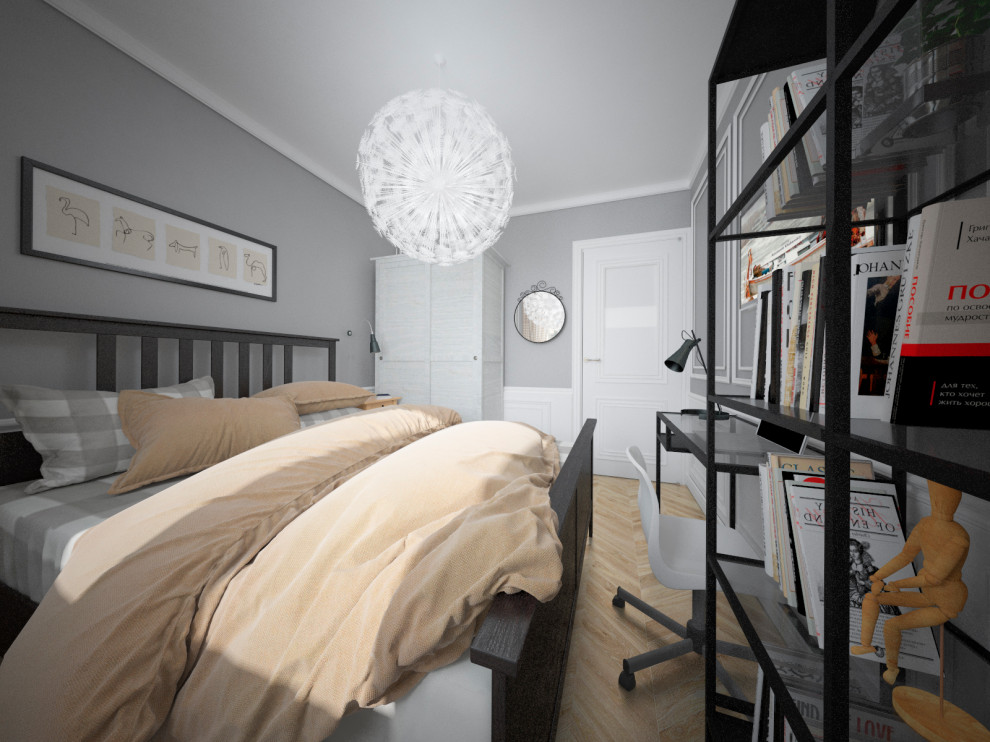 Спальня в скандинавском стиле