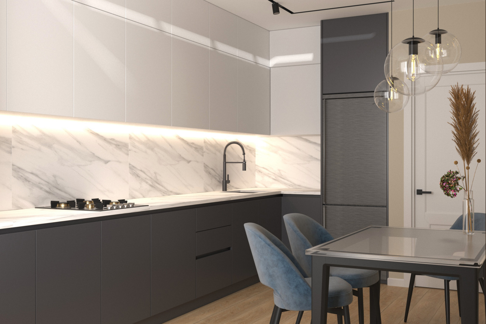 ЖК Русский Авангард. Квартира для молодой семьи.