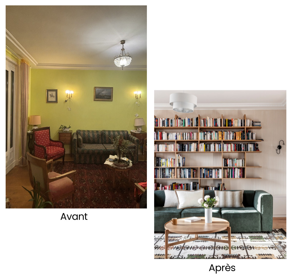 Un appartement des années 30 repensé - 90 m²