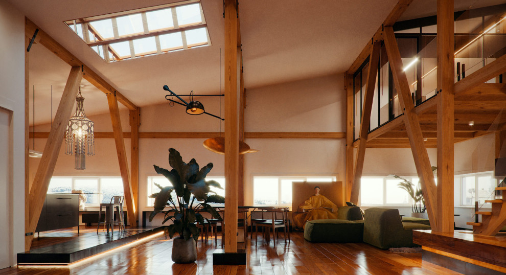 Двухуровневые апартаменты в Иркутске