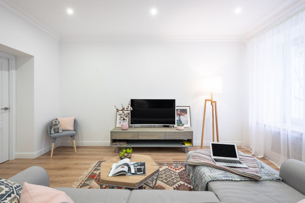 Проект квартиры для молодой семьи на Павелецкой - 80м2