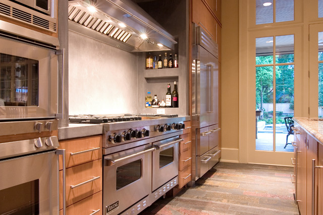 Interior mediterranean-kitchen