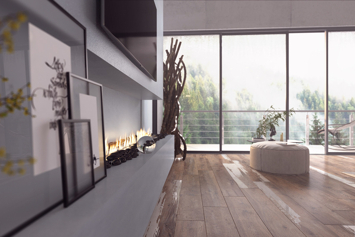 Интерьер гостиной в Сочи