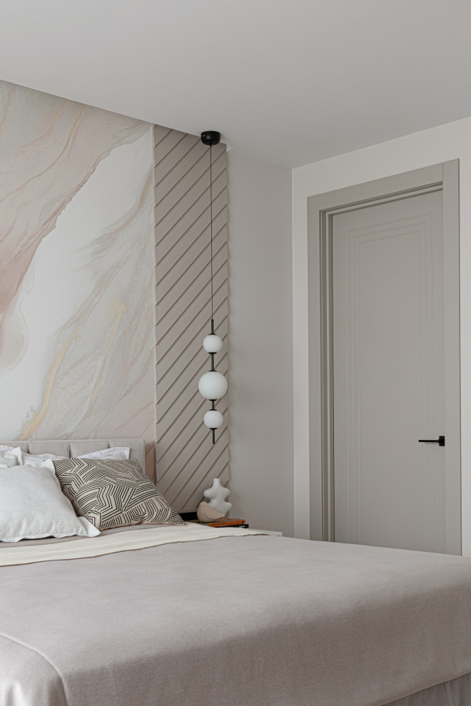 Бежевая спальня