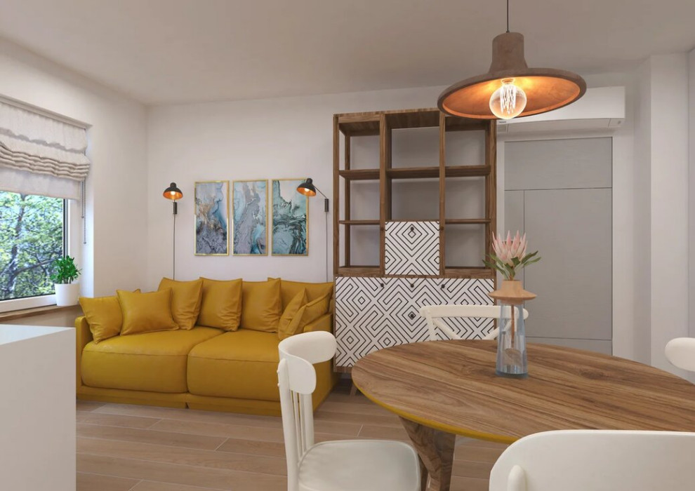 Эко-скандинавский стиль рядом с парком