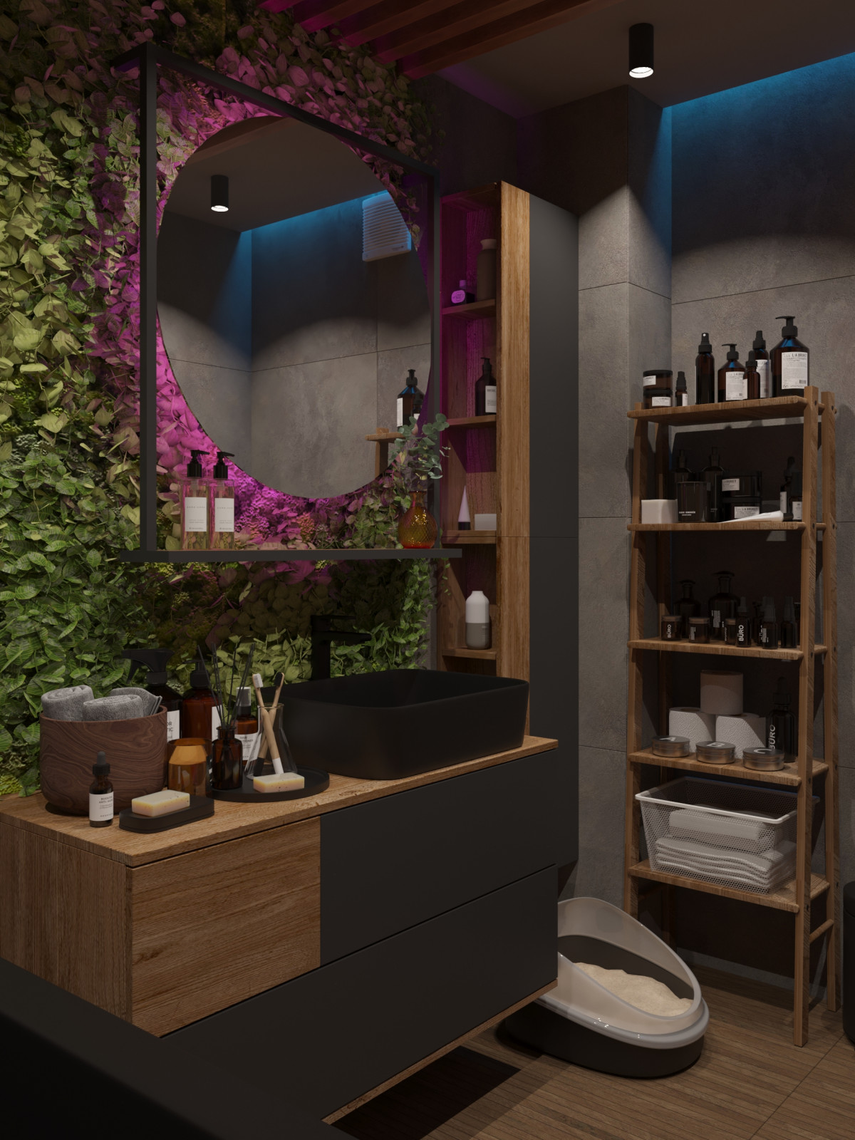 Дизайн санузла и спальни