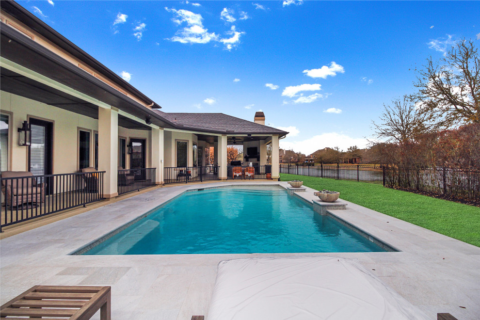 E Bremond Bend Attic Conversion & Pool Renovation