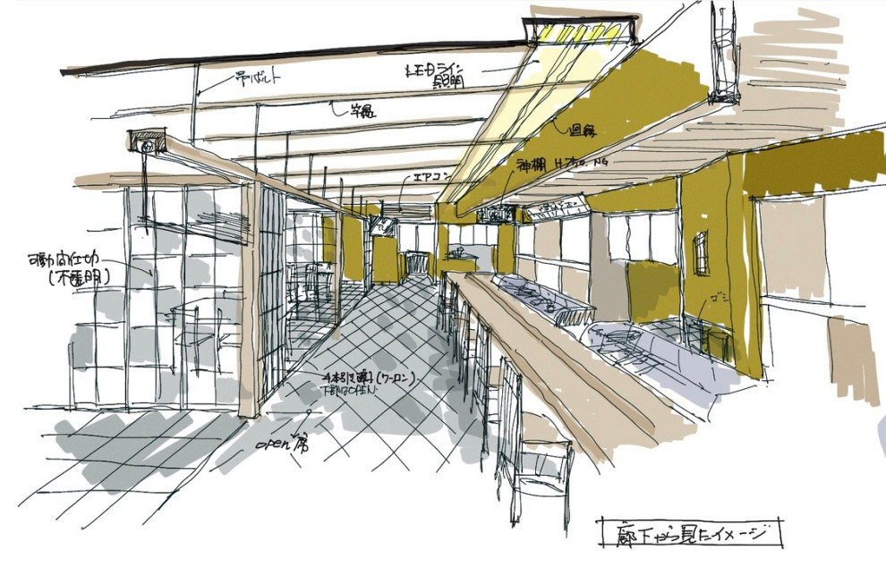 S寿司店舗改修工事