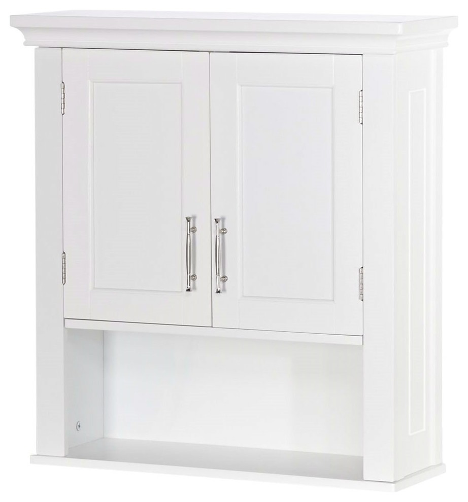 White Bathroom Wall Cabinet Cupboard With Open Shelf Beach Style White Bathroom Wall Cabinet Cupboard