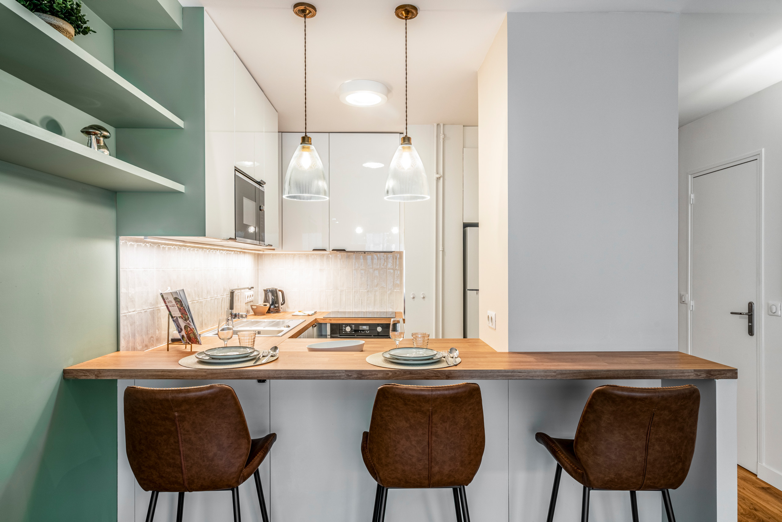 Transformation : un studio devient un 2 pièces locatif