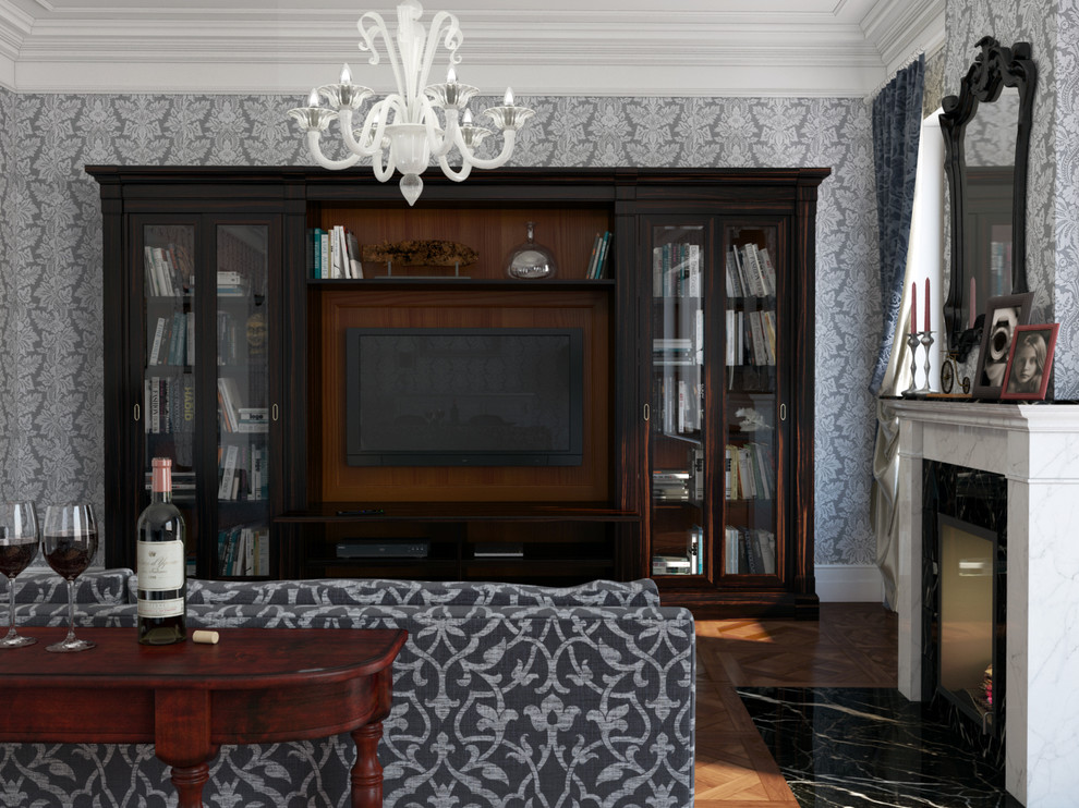 Гостиная в таунхаусе