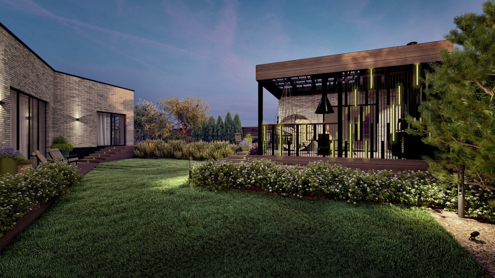 Сад "Мастер сад" в КП "Норвег"