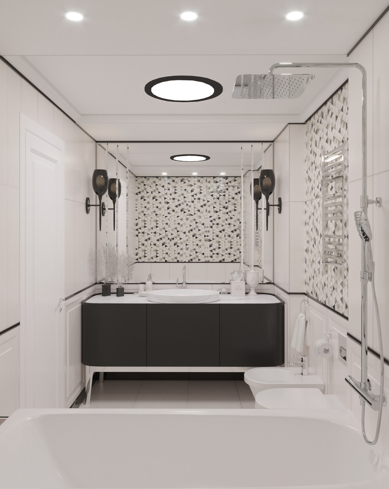 Ванная в стиле ар деко