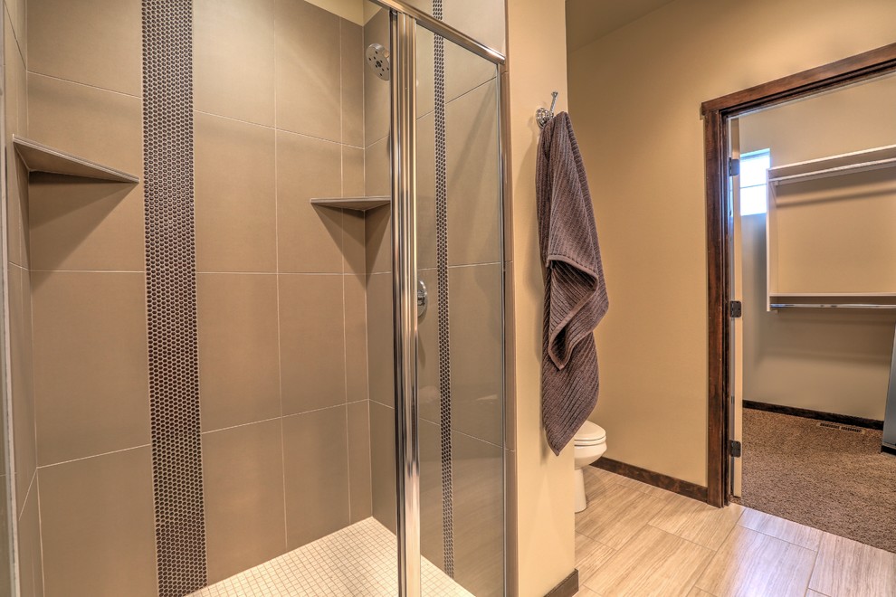 Inspiration for a rustic home design remodel in Seattle