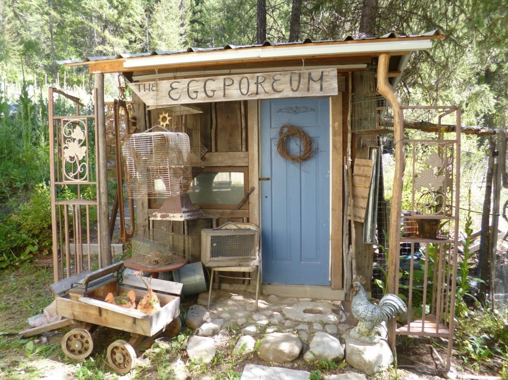 Inspiration for a traditional garden shed in Vancouver.