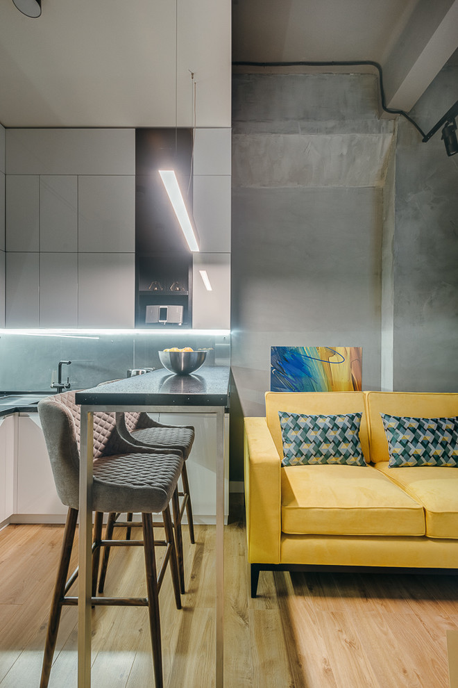 Фотографии реализованной студии в TriBeCa Apartments 43 м2