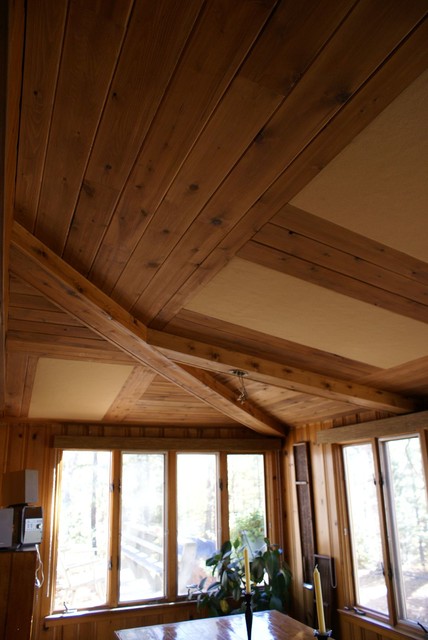 Cabin Ceiling - Rustic - Living Room - Other - by ...