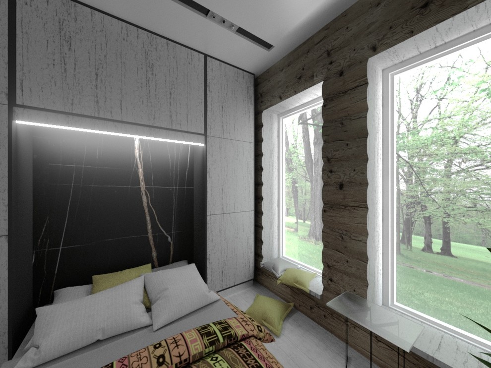 Комната для подростка в доме из бруса