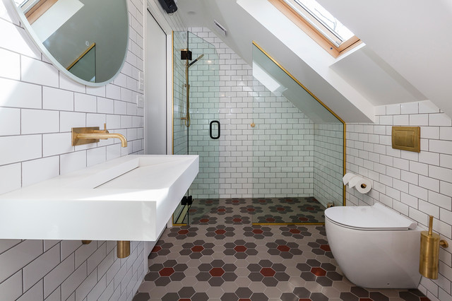 Stabels Renovation industriell-badrum