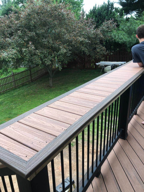 Custom rustic-terrace