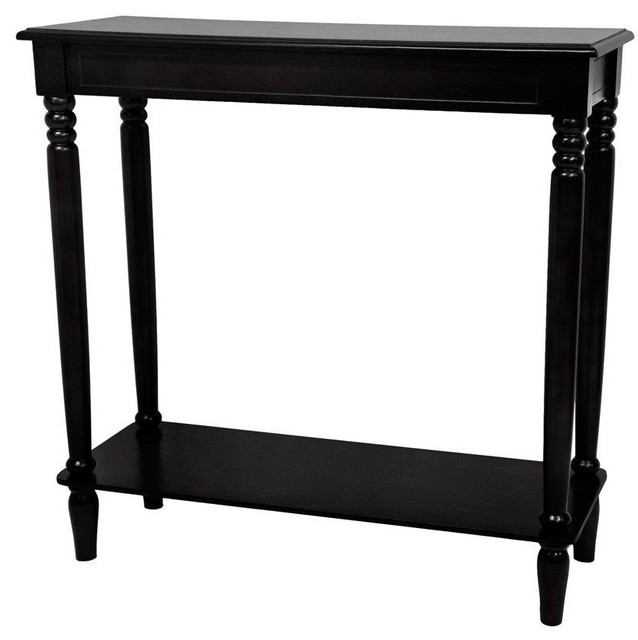 Black Hall Table 31" classic design hall table - traditional - console tables - Black Hall Table 31" classic design hall table - traditional - console tables -
