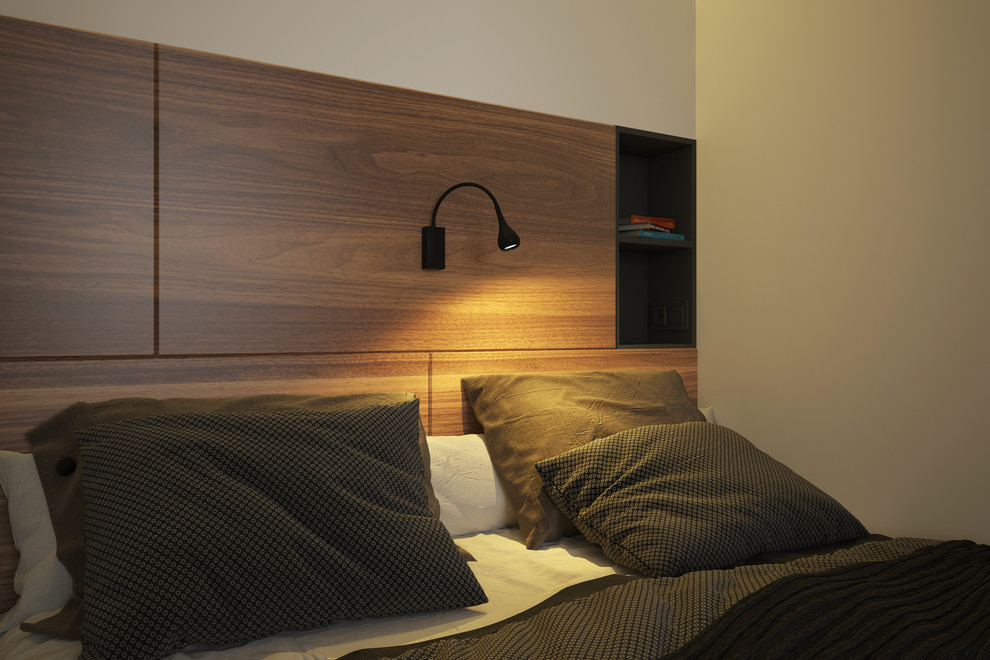 Дизайн однокомнатной квартиры 40м2 для холостяка