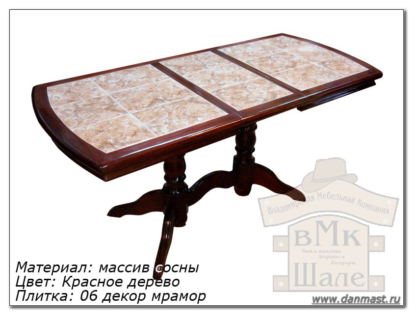 Обеденные столы из массива сосны