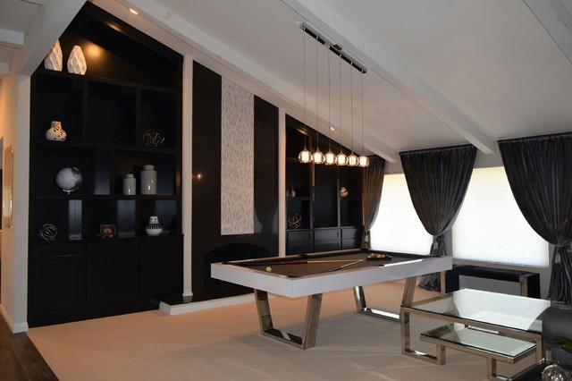 Manetho Custom Pool Table modern-wohnzimmer